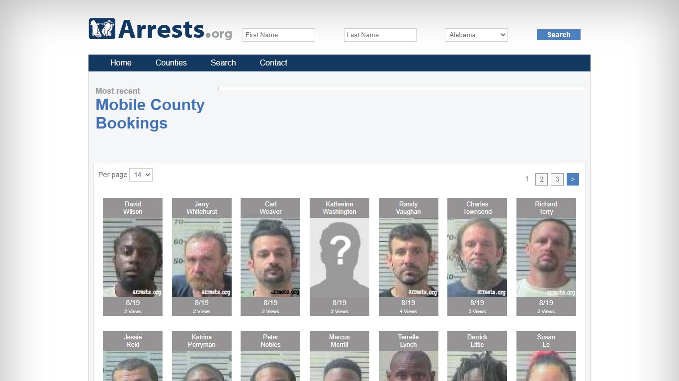 Mobile County Arrests and Inmate Search